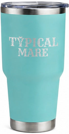 30 oz Typical Mare Tumbler - Turquoise